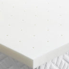 WEEKENDER 2 Inch Memory Foam Mattress Topper - California King,White