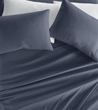 Linen Market Bed Sheets for California King Size Bed (Stone) - Sleep Better Than Ever with These Soft and Cooling California King Sheets - Deep Pocket Fits 16" Thick Beds - 4 Piece Cal King Sheet Set