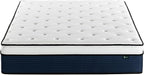 ZINUS 14 Inch Cooling Comfort Support Hybrid Mattress [New Version], King, Fiberglass Free, Medium Plush, Cooling Motion Isolation, Certified Safe Foams & Fabric, Mattress in A Box
