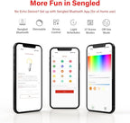 Sengled Alexa Light Bulb, S1 Auto Pairing with Alexa Devices, Warm Smart Light Bulbs, Bluetooth Mesh Smart Home Lighting, E26 60W Equivalent, 800LM, 1-Pack