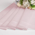 OWENIE Sheer Curtains 54 Inch Length 2 Panels Set, Blush Sheer Curtain for Living Room, Soft Airy Window Treatments for Bedroom, Fimly Voile Sheer Curtains & Drapes, 2 Pcs 84 Width 54 Long