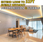 EMITEVER COB LED Strip Lights Warm White 32.8ft, 3000K 24V Dimmable Tape Light Premium High Density, 305LM+/ft, 4800LEDs, Ra 90+, 3W/FT, UL Listed for Cabinets, Shelves(Power Supply Sold Separately)