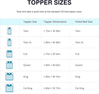 EGO Topper 3 Inch Twin Memory Foam Mattress Topper, Gel Foam Mattress Topper for Pressure Relief, Ventilated Design Bed Topper in a Box, CertiPUR-US Certified, Medium