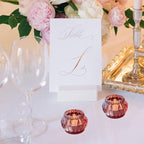 Woho 12pcs Rose Gold Tea Lights Candle Holder for Wedding Party, Glass Tealight Candle Holder for Valentines Day Decor, Votive Candle Holders for Home Decor