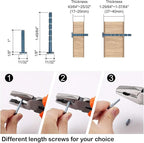 Amerdeco 10 Pack Brushed Satin Nickel Cabinet Pulls 10 Inch(256MM) Hole Centers Kitchen Cabinet Handles Hardware Kitchen Handles for Cabinets Cupboard Handles Drawer Pulls ZH0041