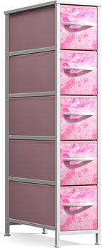 Sorbus Kids Dresser with 5 Drawers - Storage Unit Organizer Chest for Clothes - Bedroom, Kids Room, Nursery, & Closet