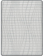 Signature Design by Ashley Hybrid 1300 13 Inch Plush Gel Memory Foam Mattress with Edge Support for Pressure Relief, California King, Fiberglass Free, Mattress in A Box