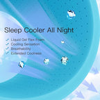 2 Inch Full(54"x75") Gel Memory Foam Mattress Topper,Cooling Gel Infused Mattress Pad Mattress Topper for Pressure Relief Back Pain,CertiPUR-US Certified