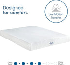 Cool Gel 8 Inch King Mattress Memory Foam Medium Firm, King Size Memory Foam Mattress Cooling, Made in the USA, 8" Depth with Pressure Relief, CertiPUR-US Certified No Fiberglass, CoolGel Bed