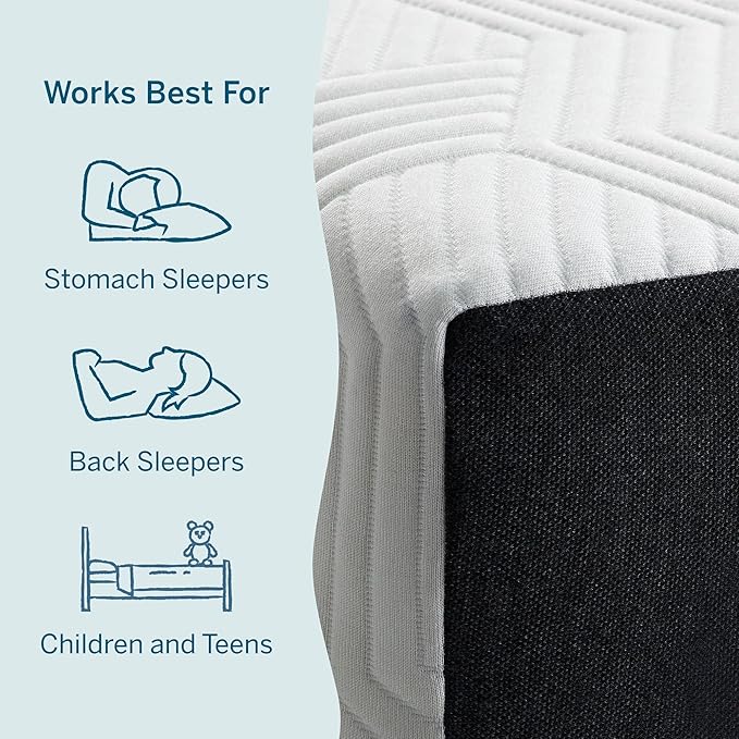 Lucid 8 Inch Memory Foam Mattress - Medium Plush Feel - Infused with Refreshing Bamboo Charcoal and Cooling Gel - Bed in a Box - Temperature Regulating - Pressure Relief - Breathable - Twin XL Size
