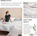 Bedsure California King Comforter Set - White Comforter, Boho Tufted Shabby Chic Bedding for Kids, 3 Pieces Vintage Farmhouse Bed Set for All Seasons, Fluffy Soft Bedding with 2 Pillow Shams