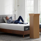 Lucid 12 Inch Memory Foam Mattress - Medium Firm Feel - Infused with Refreshing Bamboo Charcoal and Cooling Gel - Bed in a Box - Temperature Regulating - Pressure Relief - Breathable - King Size