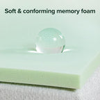 ZINUS 1.5 Inch Green Tea Memory Foam Mattress Topper, Smaller, More Convenient WonderBox Packaging, Pressure-Relieving Layers, CertiPUR-US Certified, King