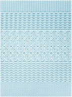 Mellow 2 Inch 5-Zone Memory Foam Mattress Topper, Cooling Gel Infusion, Dorm Essentials, King Blue