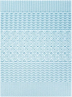 Mellow 3 Inch 5-Zone Memory Foam Mattress Topper, Cooling Gel Infusion, Dorm Essentials, Full Blue
