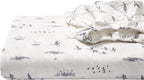 Eddie Bauer - King Sheet Set, Warm Breathable Cotton Flannel Bedding with Deep Pockets, Brushed for Extra Softness, Cozy Home Decor, Oeko-Tex Certified (Geese Meadows, King)