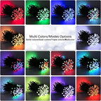 Brizled Color Changing String Lights 98FT 300 LED RGB Christmas Lights Dimmable Multifunctional Christmas Light with Remote for Indoor Outdoor Halloween Xmas Tree Holiday Party Thanksgiving Decor