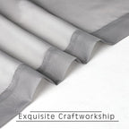 OWENIE Grey Sheer Curtains 72 Inches Long 2 Panels, Transparent Voile Sheer Curtain Double Rod Pocket Gauze Drapes for Living Room Bedroom Window Sliding Glass Door Treatment, 42 x 72 Inch