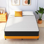 Swbvs Mattress Queen Size, 10 Inch Firm Queen Mattress Size with Hybrid Queen Bed Mattress in a Box, Pressure Relief & Supportive