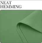 NICETOWN Froest Green Blackout Curtains 96 inches Length for Living Room, 2 Panels, 55" Wide, Thermal Insulated Long Drapes for Large Window