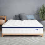 Crystli Queen Mattress 13 Inch Hybrid Mattress Bed in a Box, Medium Firm Support, Pressure & Pain Relief for All Sleepers, CertiPUR-US Certified, Reinforced Edge Support, Motion Isolation