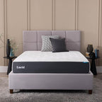 Lucid 10 Inch Memory Foam Mattress - Medium Feel - Infused with Refreshing Bamboo Charcoal and Cooling Gel - Bed in a Box - Temperature Regulating - Pressure Relief - Breathable - Full Size