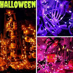 Smart Color Changing Fairy String Lights, 33FT 100 LED RGB Easter Lights String USB Powered, 16 Solid Colors and Multi Modes for Christmas Birthday Bedroom Indoor Outdoor Decor with Remote and Timer