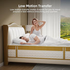 Cooling Gel Memory Foam Hybrid Mattress, 12 Inch King Size Mattress in A Box with Pocket Springs for Back Pain & Pressure Relief, Medium Firm Feeling with CertiPUR-US Certified Foam