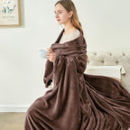 BEDELITE Fleece Blanket Twin Size Brown Throw Blankets for Couch & Bed, Luxury Plush Cozy Fuzzy Blanket 60x80 inches, Super Soft Warm Lightweight Throw Blanket for Travel Camping