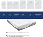 Perfect Cloud Made in The USA UltraPlush Charcoal-Infused 10 inch Memory Foam Mattress - Pressure Relieving - Bed-in-a-Box (Twin)