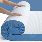 PERLECARE 3 Inch Firm Mattress Topper Twin XL Size, Cooling Gel-Infused & Bamboo Charcoal Memory Foam Bed Topper for Pain Relief, High-Density Mattress Pad with Removable Cover, CertiPUR-US Certified