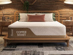 ROOST SLEEP 14-Inch King Mattress with Medium Firm Support, CertiPUR-US Certified, Copper Smart Thermic Cooling Gel Memory Foam for Hot Sleepers, Made in USA