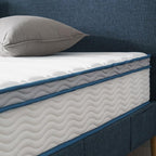 ZINUS 10 Inch Spring Sensation Hybrid Mattress [New Version], Queen, Fiberglass Free, Medium Firmness, Durable Support, Certified Safe Foams & Fabric, Mattress in A Box