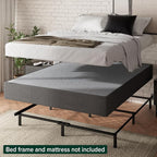 ZINUS 9 Inch Queen WonderBox(TM) Smart Box Spring, Quick Assembly Mattress Foundation, Durable Metal Frame, Grey