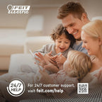Feit Electric Smart BR30 Wifi Bulb, 5000K Daylight, 2.4GHz WIFI, No Hub Needed, Works with Alexa and Google Home Assistant, App Control, Dimmable, 65W Equivalent, Flood Light Smart Bulb, BR30/950CA/AG
