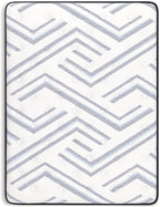 Signature Design by Ashley Queen Size Stack 12 Inch Hybrid Medium Plush Cooling Gel Infused Memory Foam Mattress for Pressure Relief, Fiberglass Free, Mattress in A Box