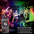 AILBTON Led Strip Lights,60ft Music Sync Color Changing, Built-in Mic,Bluetooth App Control LED Tape Lights with Remote,5050 RGB Rope Light Strips