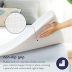 Best Price Mattress 3 Inch Gel Memory Foam Mattress Topper with Cover, CertiPUR-US Certified, Dorm Essentials, Twin XL