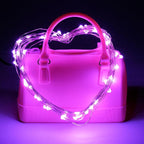 Karlling USB Plug in Fairy Lights,50 LED 16Ft Starry String Lights, USB Powered Romantic Lights for Valentine's Day, Bedroom, Wedding, Party(2Pack,Pink)