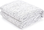 Subrtex Mattress Topper Cover King Size 3 Inch (Only Cover) Mattress Topper Protector Bedding Removable Encasement with Zipper Closure