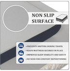 Foamma 7” x 28” x 75” Water Resistant RV Bunk Mattress, Firm High Density Foam, Comfortable and Durable Polyester Cover, Truck, Camper, Travel Trailer, Made in USA