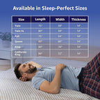 ROOST SLEEP 14-Inch Full Mattress with Medium Firm Support, CertiPUR-US Certified, Copper Smart Thermic Cooling Gel Memory Foam for Hot Sleepers, Made in USA