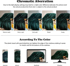 NEWCOSPLAY Super Soft Throw Blanket Forest Green Premium Silky Flannel Fleece Leaves Pattern Lightweight Bed Blanket All Season Use (Forest Green, Throw(50"x60"))