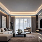 COB LED Strip Lights Warm White,24V Dimmable led Light Strip KIT with Remote and app Control,3000K 32.8FT/2 * 5m 8mm Wide Ra>90 Cuttable Flexible Strip Lights for Bedroom,Shelf,Cabinet