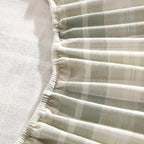 Laura Ashley - Flannel Sheets King Size, Anti-Pilling & Wrinkle Resistant Cotton, Touchably Soft for All-Season Comfort - Bed Sheets with Matching Pillowcases & Fitted Sheet (Mulholland Plaid Green)