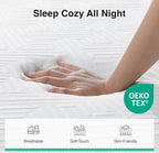 Novilla Twin Mattress 6 Inch, Gel Twin Memory Foam Mattressess in a Box for Supportive & Pressure Relief & Cooling Night Sleep, CertiPUR-US Certified