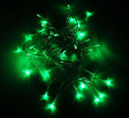 Karlling Battery Operated Green 40 LED Fairy Light String Wedding Party Xmas Christmas Decorations(Green,5 Pack)