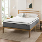 ZINUS 12 Inch True Support Hybrid Mattress [New Version], King, Fiberglass Free, Medium Feel, Motion Isolation, Certified Safe Foams & Fabric, Mattress in A Box