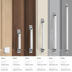 Khtumeware 6 Pack Polished Chrome Cabinet Pulls and Handles - 6-1/4 Inch Drawer Handles for Kitchen Cupboards