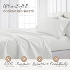 Linen Market 4 Piece King Sheet Set - Breathable, Double-Brushed Patterned Cooling Sheets – Oeko-TEX Certified Ultra Soft & Wrinkle-Free 16" Deep-Pocket King Sheets - Easy Care Beaded Arrows Gray